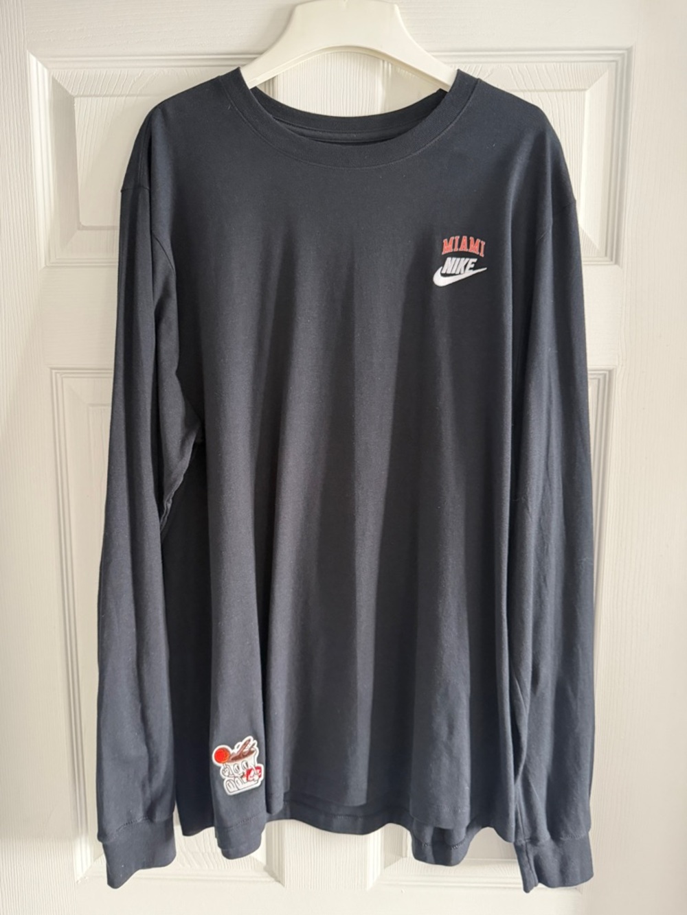 Custom Nike Long Sleeve T-Shirt - Men’s Size XL - Cafecito Basketball Miami